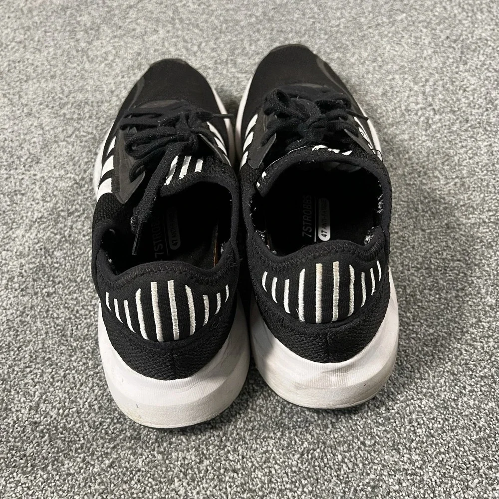 adidas Swift Run X Black White Athletic Sneakers Men's Size 14 FY2110